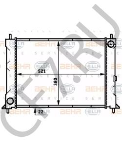 PCC10122 ROVER/TRIUMPH/AUSTIN Радиатор, охлаждение двигателя в городе Королёв