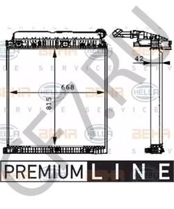 .a9405000403. Mercedes Kuehler a5000394004 в городе Королёв