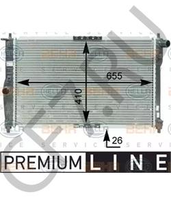 P96182261 ZAZ Радиатор, охлаждение двигателя в городе Королёв
