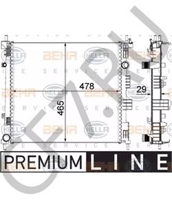 21410BJ40A AWD Радиатор, охлаждение двигателя в городе Королёв