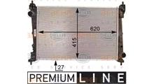 ABARTH Радиатор, охлаждение двигателя