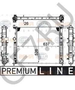 A2515000703 TYG јвтозапчасть/–адиатор охлаждени¤ в городе Королёв