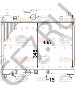 1640023091 TOYOTA (FAW) Радиатор, охлаждение двигателя в городе Королёв