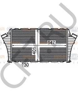 12800599 CADILLAC Интеркулер в городе Королёв