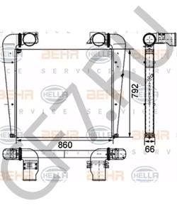 002 501 04 01 EVOBUS Интеркулер в городе Королёв