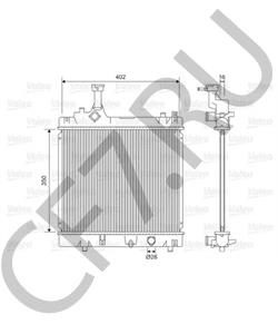 21400-4A00D AWD Радиатор, охлаждение двигателя в городе Королёв