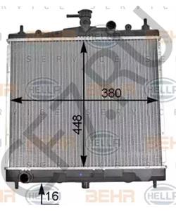 21410AX200 AWD Радиатор, охлаждение двигателя в городе Королёв