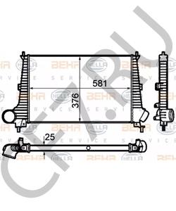 45 76 039 SAAB Интеркулер в городе Королёв
