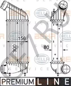 1440068680 ALFAROME/FIAT/LANCI Интеркулер в городе Королёв