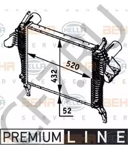 50 03 80 659 GINAF Интеркулер в городе Королёв