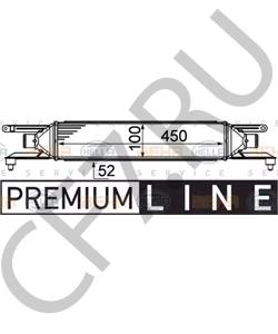51837369 ALFAROME/FIAT/LANCI Интеркулер в городе Королёв