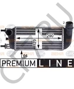 51787495 ALFAROME/FIAT/LANCI Интеркулер в городе Королёв