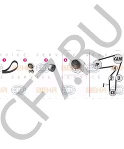 93181966 GMC Натяжной ролик, ремень ГРМ в городе Королёв