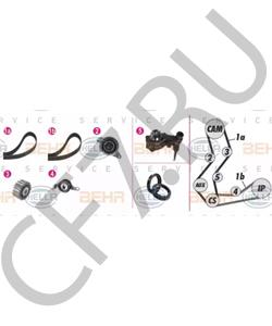 1E0712700 MOSKVICH Натяжной ролик, ремень ГРМ в городе Королёв