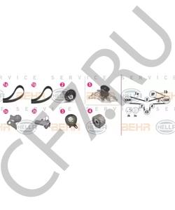 059109244B AC Паразитный / Ведущий ролик, зубчатый ремень в городе Королёв