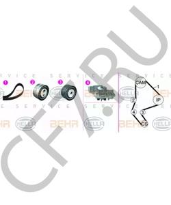 0829C4 TALBOT Натяжной ролик, поликлиновойремень в городе Королёв