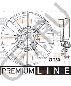 A0032054506 DAIMLER Крыльчатка вентилятора, охлаждение двигателя в городе Королёв