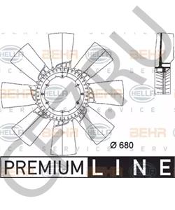 5010315993 Renault Крыльчатка вентилятора, охлаждение двигателя в городе Королёв