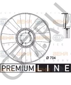 A9062050406 DAIMLER Крыльчатка вентилятора, охлаждение двигателя в городе Королёв