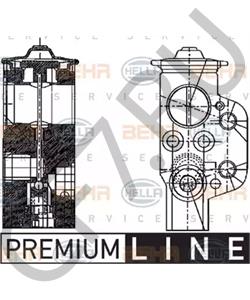 6Q0 820 679 SEAT Расширительный клапан, кондиционер в городе Королёв