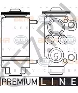 64119182512 OM Расширительный клапан, кондиционер в городе Королёв