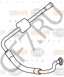 6477F0 CITROEN/PEUGEOT ФРЕОНОВ. ТРУБКА [ORG в городе Королёв