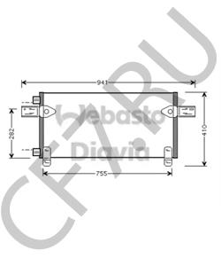 81619200030 MAN Радиатор кондицианера  в городе Королёв