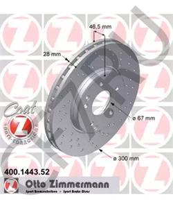 5098 064AA CHRYSLER (BBDC) Тормозной диск в городе Королёв