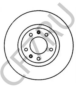 MB699281 EAGLE Тормозной диск в городе Королёв