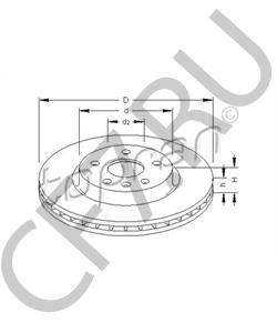13502214 BUICK (SGM) Тормозной диск в городе Королёв