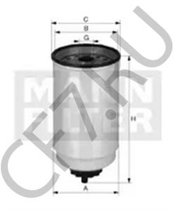 T13017183 TERBERG-BENSCHOP Топливный фильтр в городе Королёв