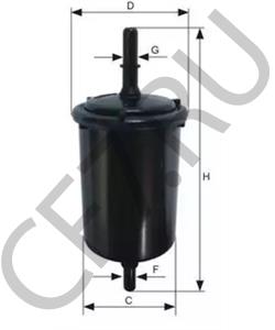 1567 93 PEUGEOT (DF-PSA) Топливный фильтр в городе Королёв