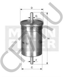 7500612 AGRALE Топливный фильтр в городе Королёв
