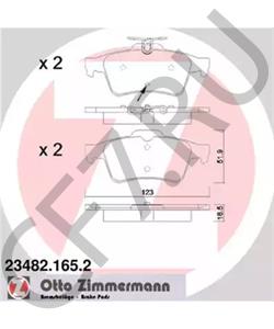 425439 PEUGEOT (DF-PSA) Комплект тормозных колодок, дисковый тормоз в городе Королёв