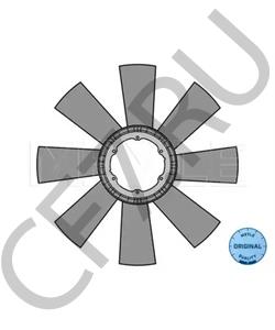 51.06601.0172 NEOPLAN Крыльчатка вентилятора, охлаждение двигателя в городе Королёв