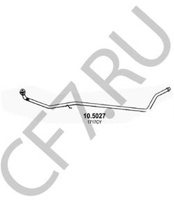 1717.CY AWD Труба выхлопного газа в городе Королёв