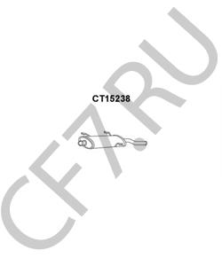 1726.JJ CITROËN Глушитель выхлопных газов конечный в городе Королёв