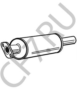 18301489458 MINI Средний глушитель выхлопных газов в городе Королёв