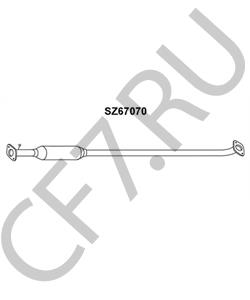 1426066E00 SUZUKI Предглушитель выхлопных газов в городе Королёв