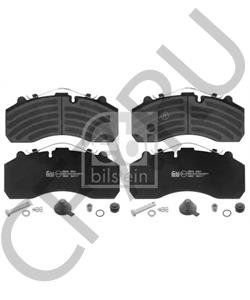 81508206033 MAN Комплект тормозных накладок FERODO 4550/ в городе Королёв