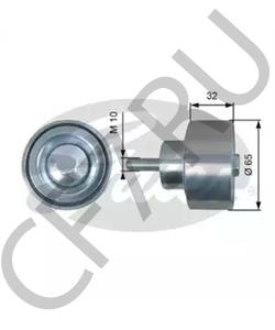 4987968 HAFFEN Ролик обводной гладкий ISF3.8, ISBe (D=66.7 мм, W=32.2 мм) 4936437 в городе Королёв