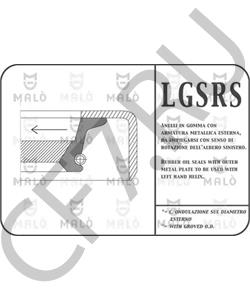 40000160 FSO Уплотняющее кольцо, коленчатый вал в городе Королёв