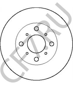 32356W SIMCA Тормозной диск в городе Королёв