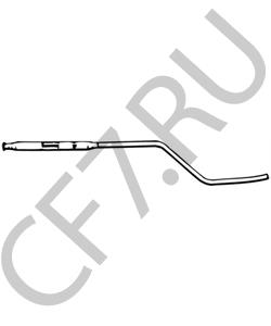 95550154 CITROËN Средний глушитель выхлопных газов в городе Королёв