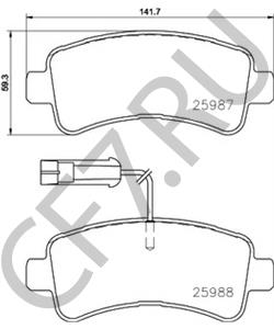 1612434080 CITROEN/PEUGEOT КОМ.ТОРМ.КОЛОД. [ORG в городе Королёв