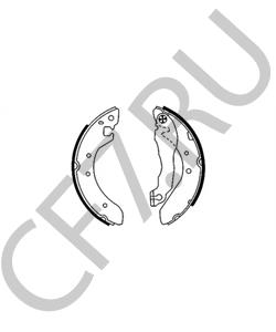 GBS817 BLMC Комплект тормозных колодок в городе Королёв