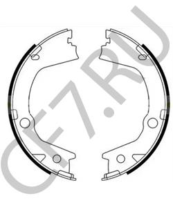 4833A34000 Ssang Yong КОЛОДКИ ТОРМОЗНЫЕ (СТОЯНОЧНЫЙ ТОРМОЗ) / [ORG в городе Королёв