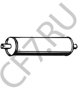 6084900001 HANOMAG Средний глушитель выхлопных газов в городе Королёв