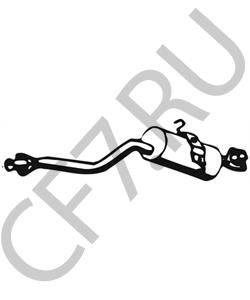 560292 ROVER Средний глушитель выхлопных газов в городе Королёв