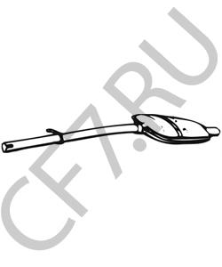 7700610286 DACIA Предглушитель выхлопных газов в городе Королёв